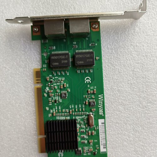 询价-WinyaoWY546T2双口千兆网卡PCI接口