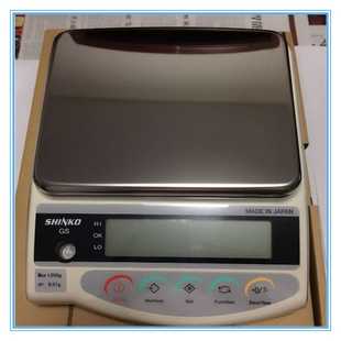 日本新光电子天平GS6202分析天平6200g 0.01g百分位电子天平秤u