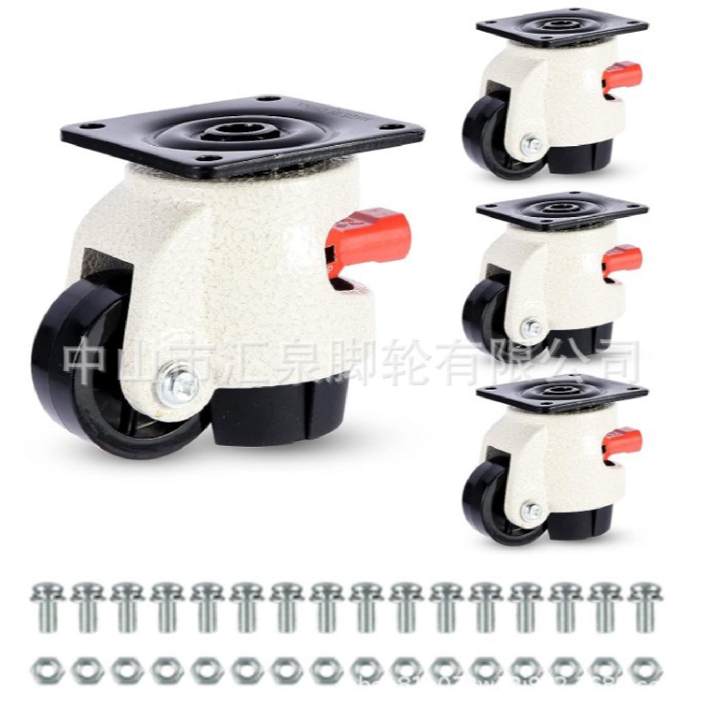 福马轮水平调节轮带调节扳手60F80F100F120F脚轮厂家