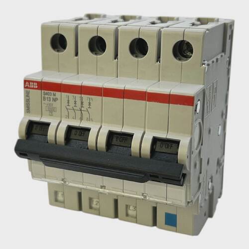 ABB S403 M B13 NP Circuit Breaker 400V  For Industrial Use A