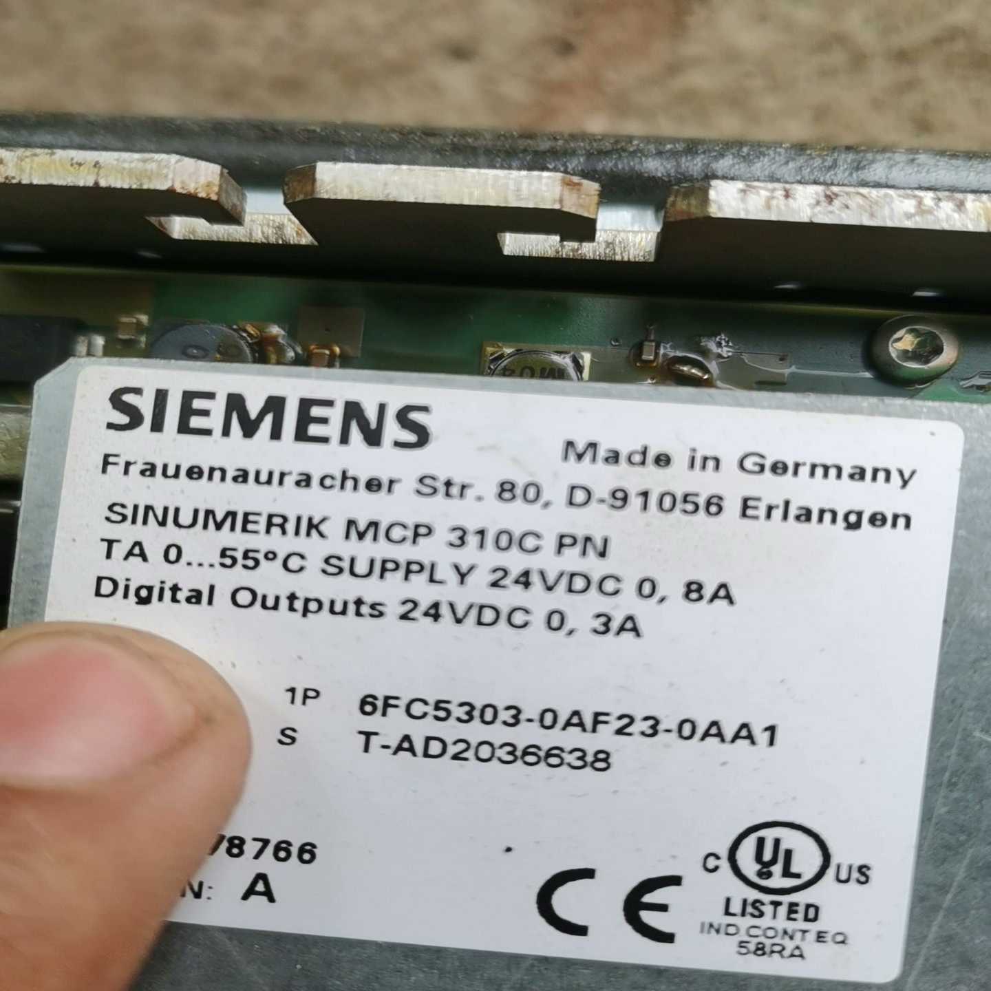 828d面板mcp310cpn订货号6fc5303-询价