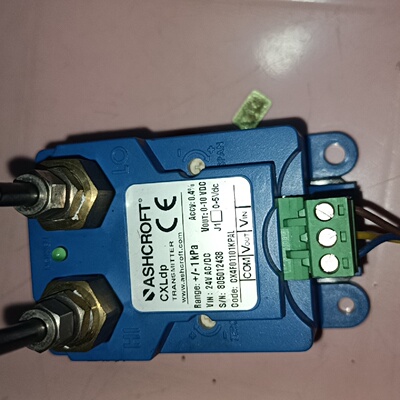 【询价】ASHCROFT压力传感器 ，，/－1kpa，
