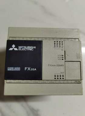三菱FX3SA-20MR-CMPLC模块，拆机品，功能完好--议价商品