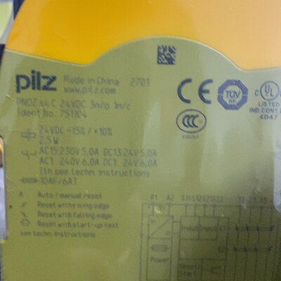 询-未封PilzPNOZs4安全继电器