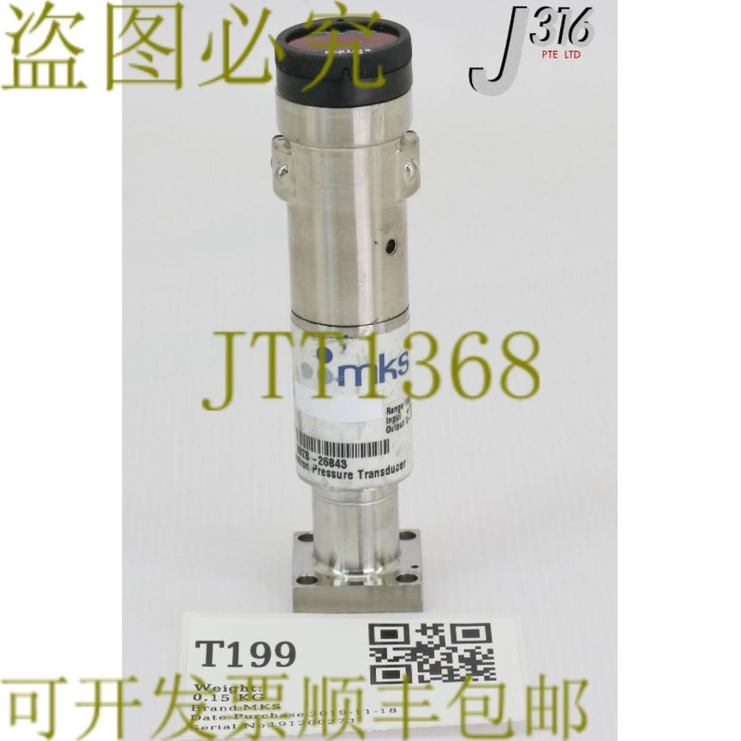 供应LT199批量20MKS BARATRON压力转换器500气压892B-26843