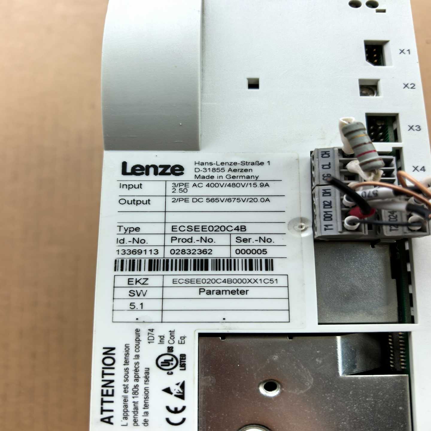 ECSEE020C4B伦茨Lenze驱动器询价