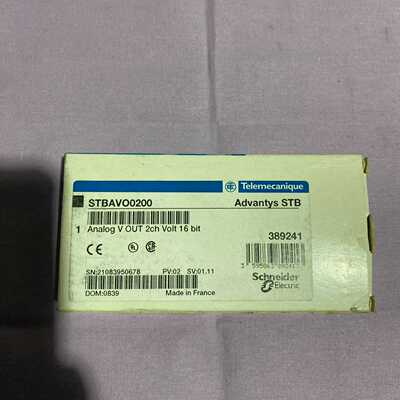 施耐德STBAVO0200原装实物拍摄顺丰到付可议价--议价商品