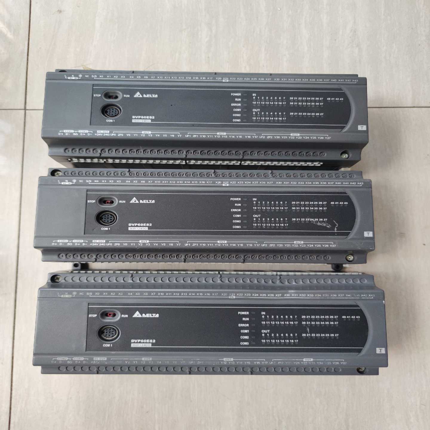 台达PLCDVP60ES200T成色实物图功能正常，单台价询价