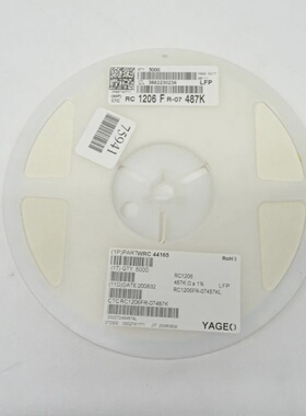 议价5000X Yao Wrc44165  Rc1206  487K Ohm  Rc1206fr07457Kl Ne