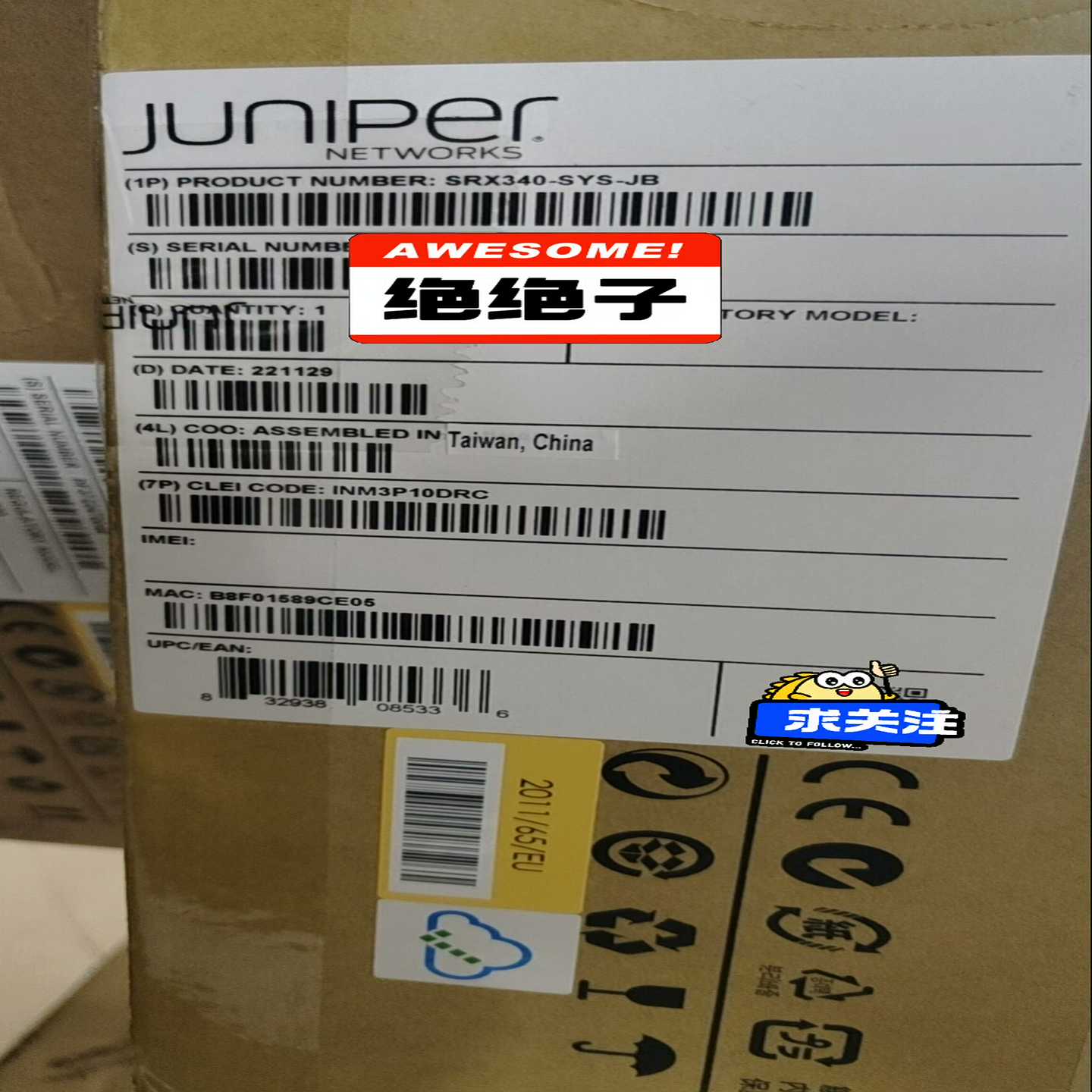 议价Juniper瞻博SRX340-SYS-JB原装行A货现货热现货/维修