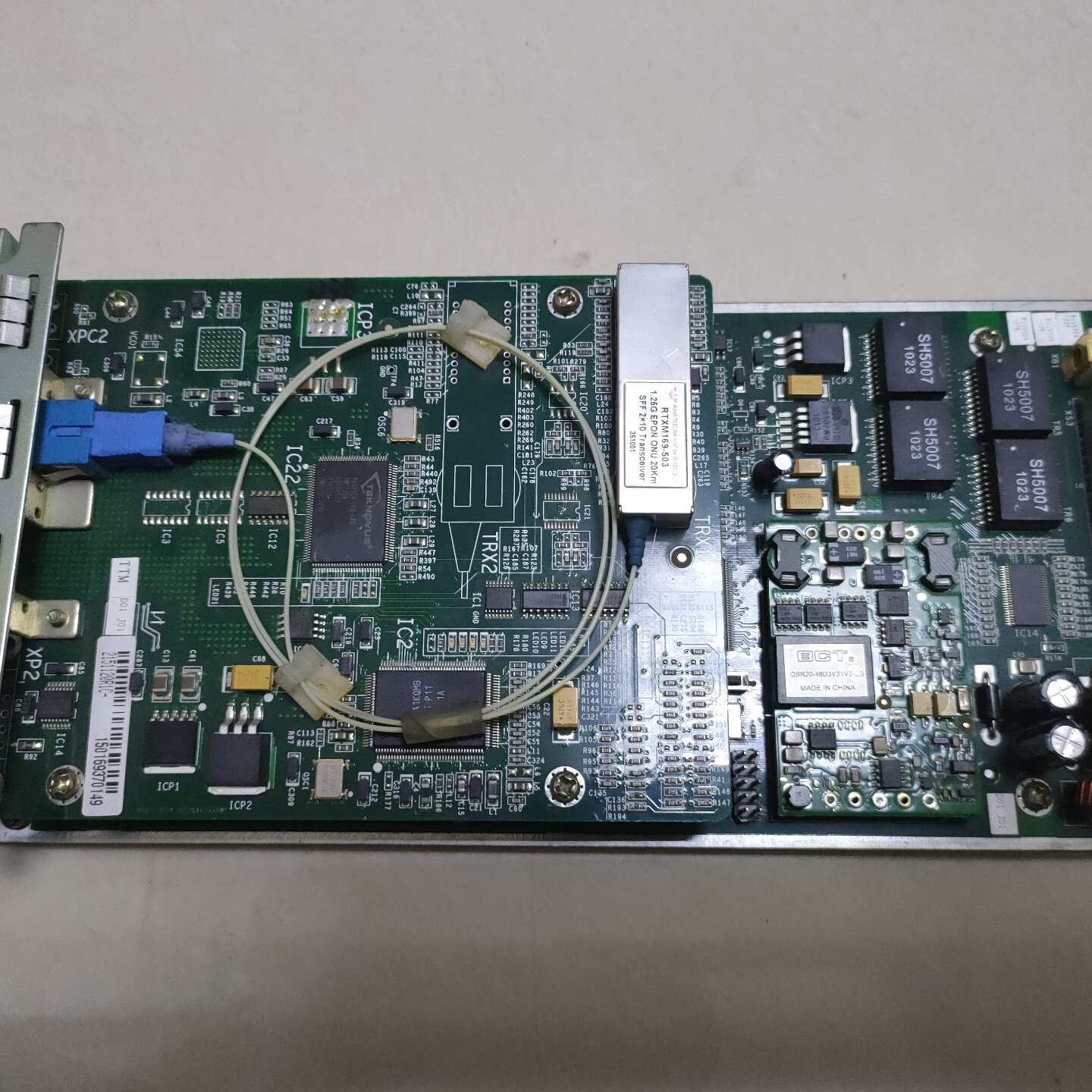 【询价】MCU板卡，00-0A-C2-2F-5D-0C光纤，网口