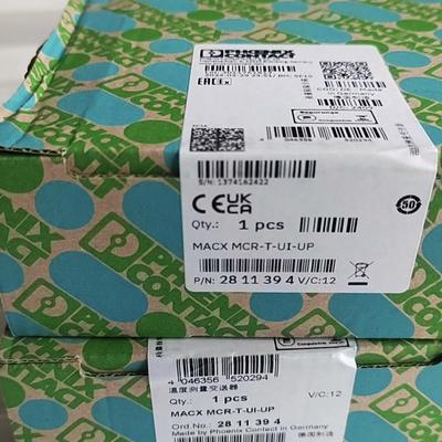 菲尼克斯MACXMCR-T-UI-UP温度测量变送器2811394
