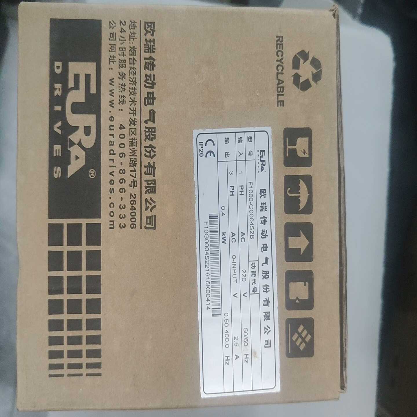 F1000-G0004S2B全新欧瑞F1000变频器0.4--议价商品