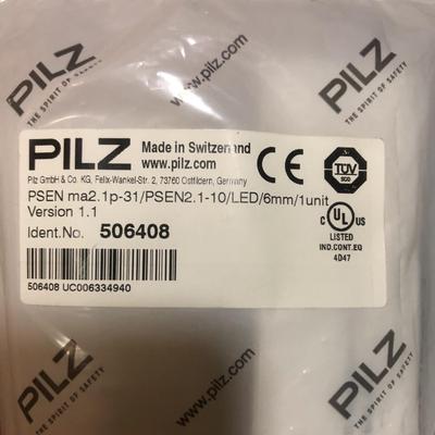 506403512110皮尔兹506408PSENma2.1P-31PiLZ安全开关522131