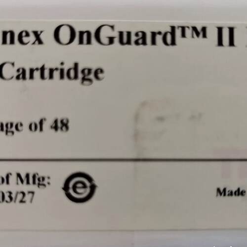 议价赛默飞OnGuard II RP 前处理小柱，1-cc  057083  ⑦①