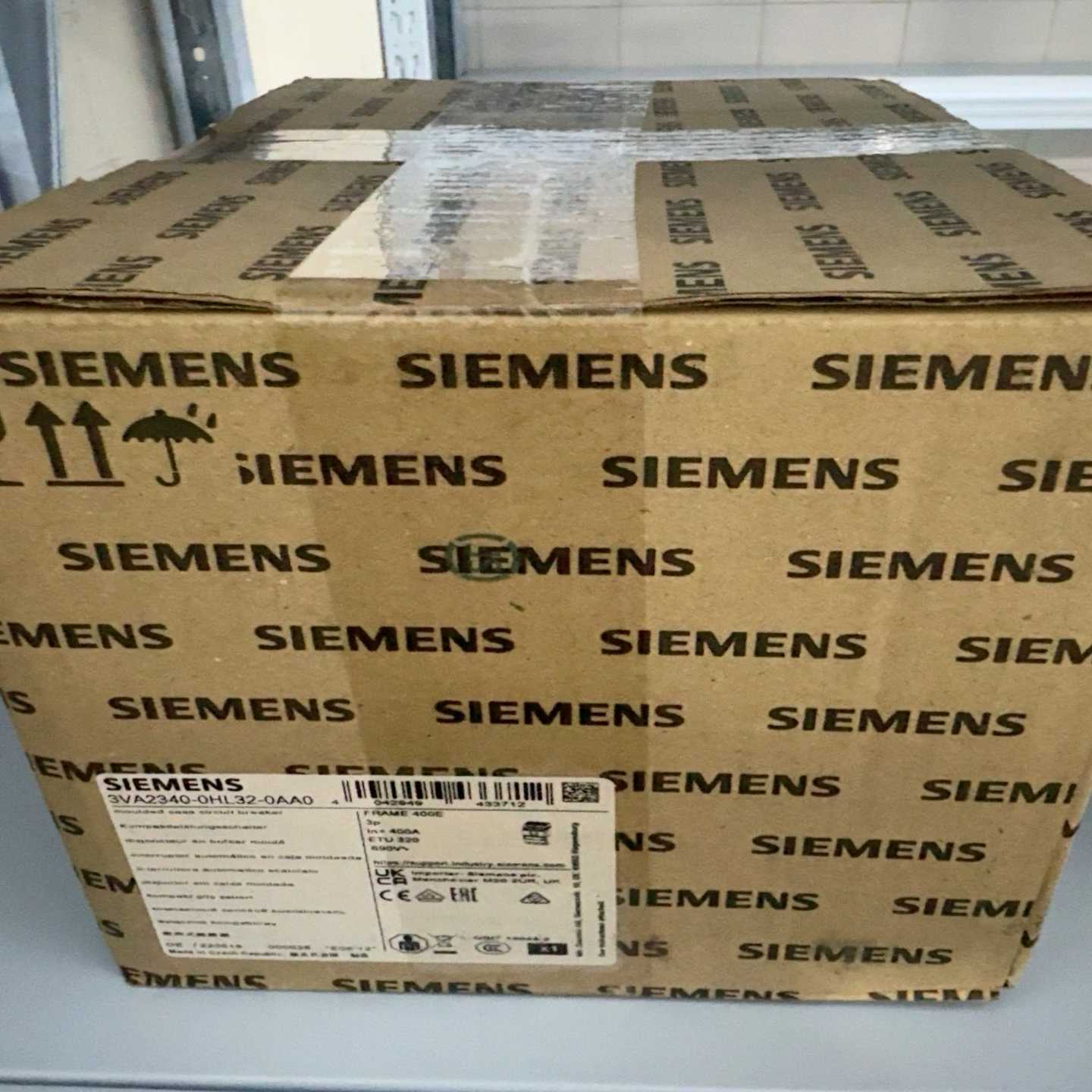 西门子塑壳断路器3VA2340-0HL32-0AA0全新原装--议价商品