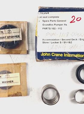 John Crane Type 102112 Mcanique Joint PN7 Washer PN8 Dust Bo