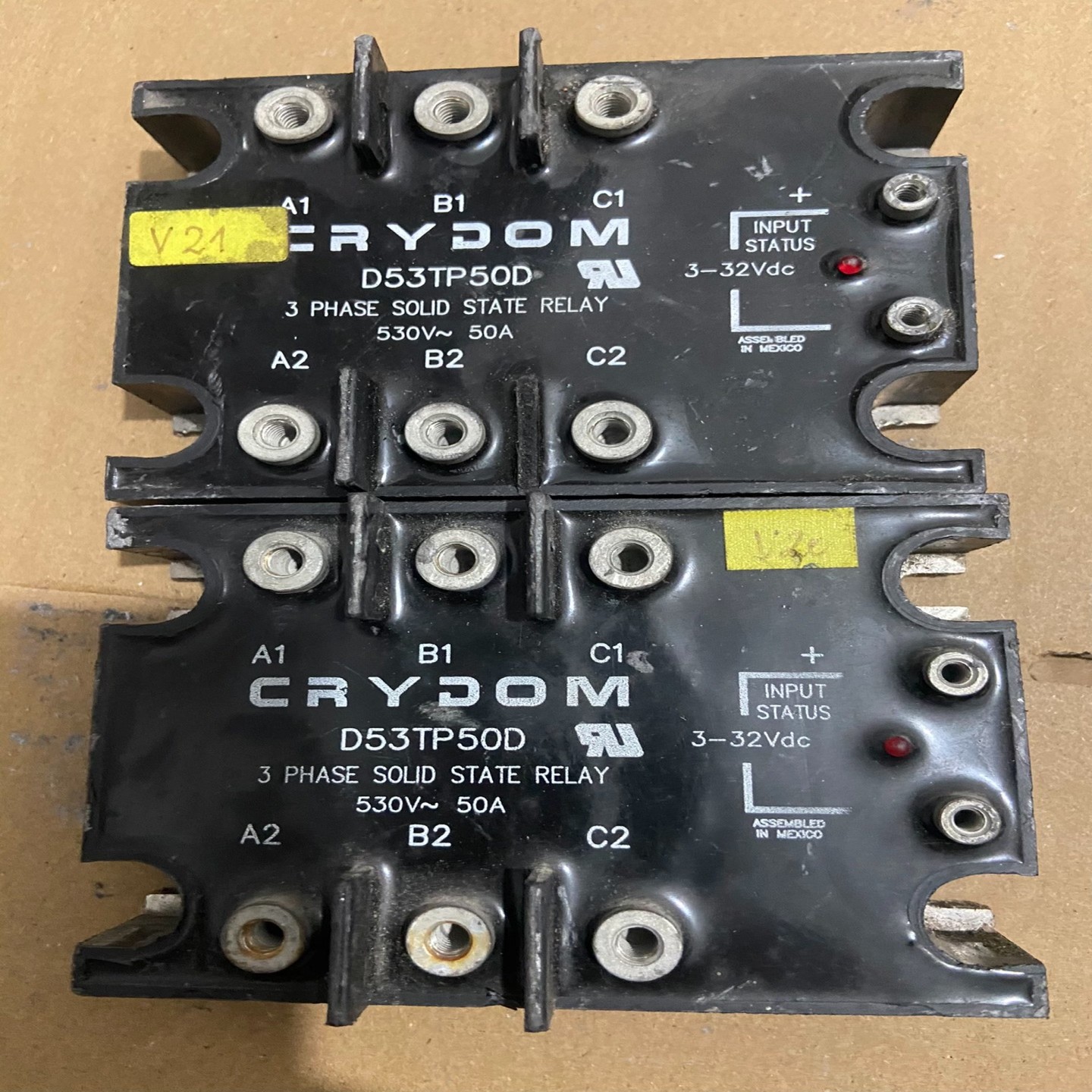 【请询价】D53TP50D美国快达进口三相固态继电器 功能正常 单价5