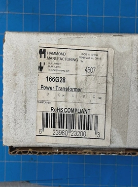 Hammond28V0.5A电源变压器166G28
