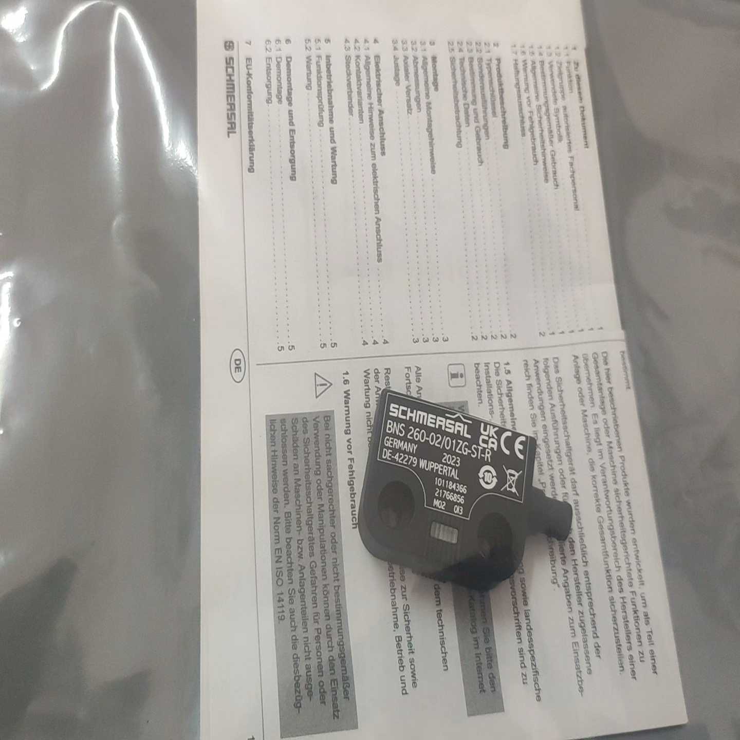 施迈赛传感器BNS260-02/01ZG-ST询价