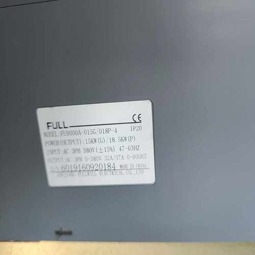 咨询-设备FULL变频器FU9000A-015G/018P-