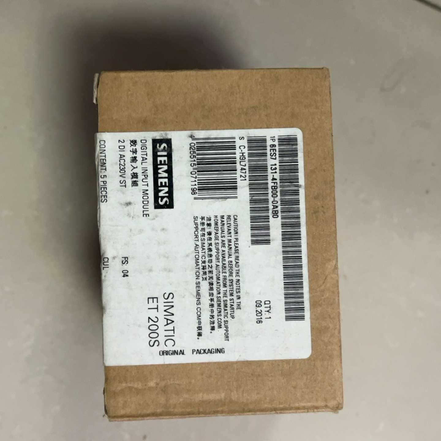 6ES7131-4BF00-0AB0，侧面开封~询价