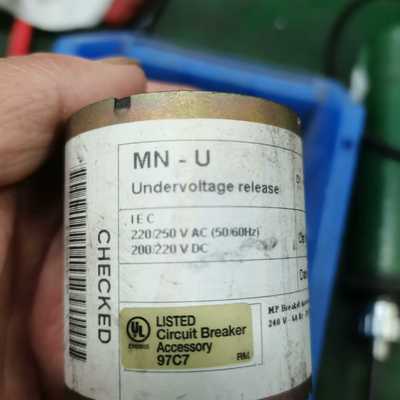 梅兰日兰万能式断路器欠压脱扣器MN-U220-250V38询价