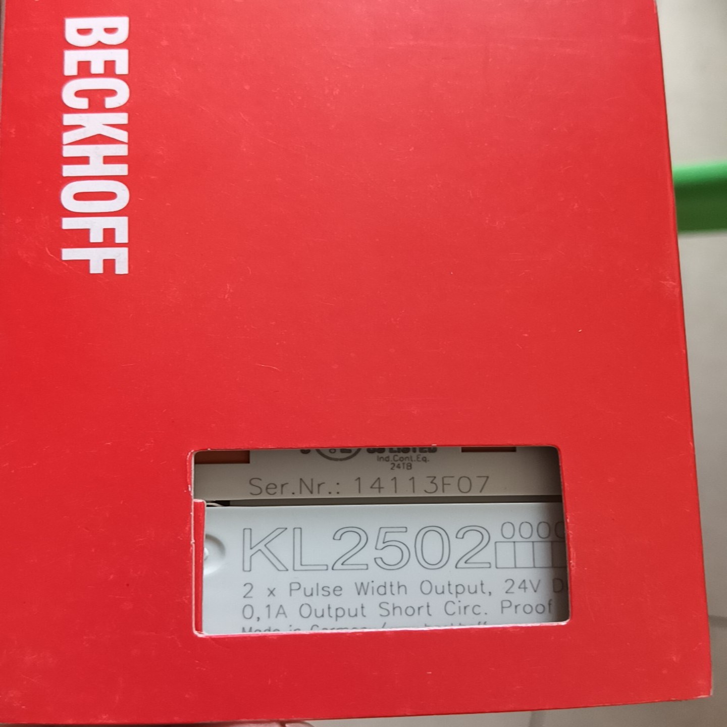 BECKHOFF倍福模块KL2502适用