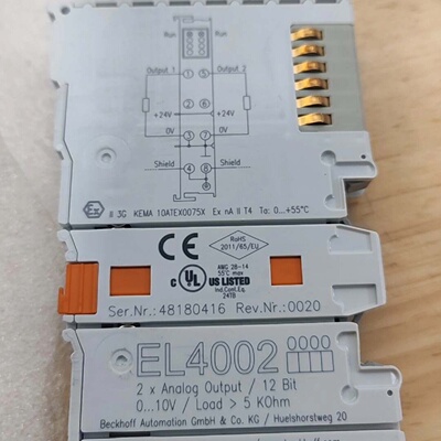 议价Beckhoff El4002 Module Original In rmany Disassembled Co