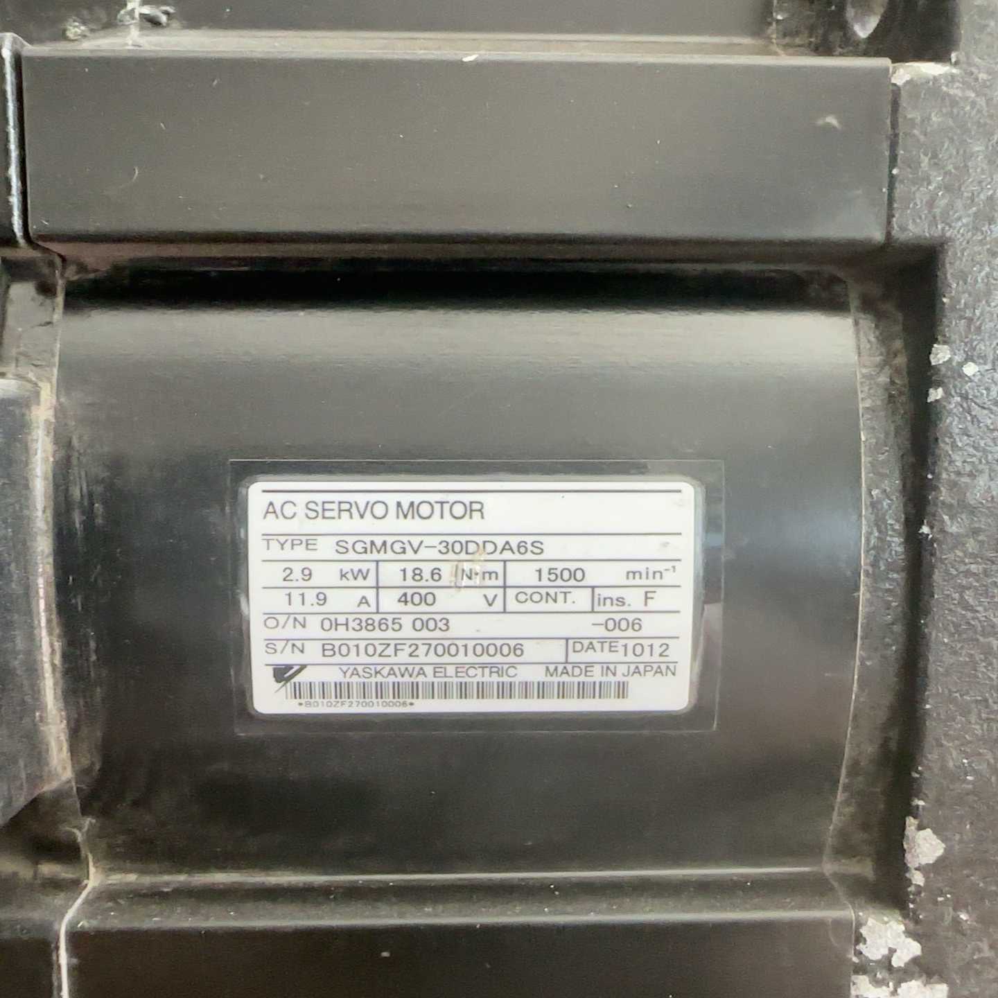 安川5系列高压电机SGMGV-30DDA6S询价