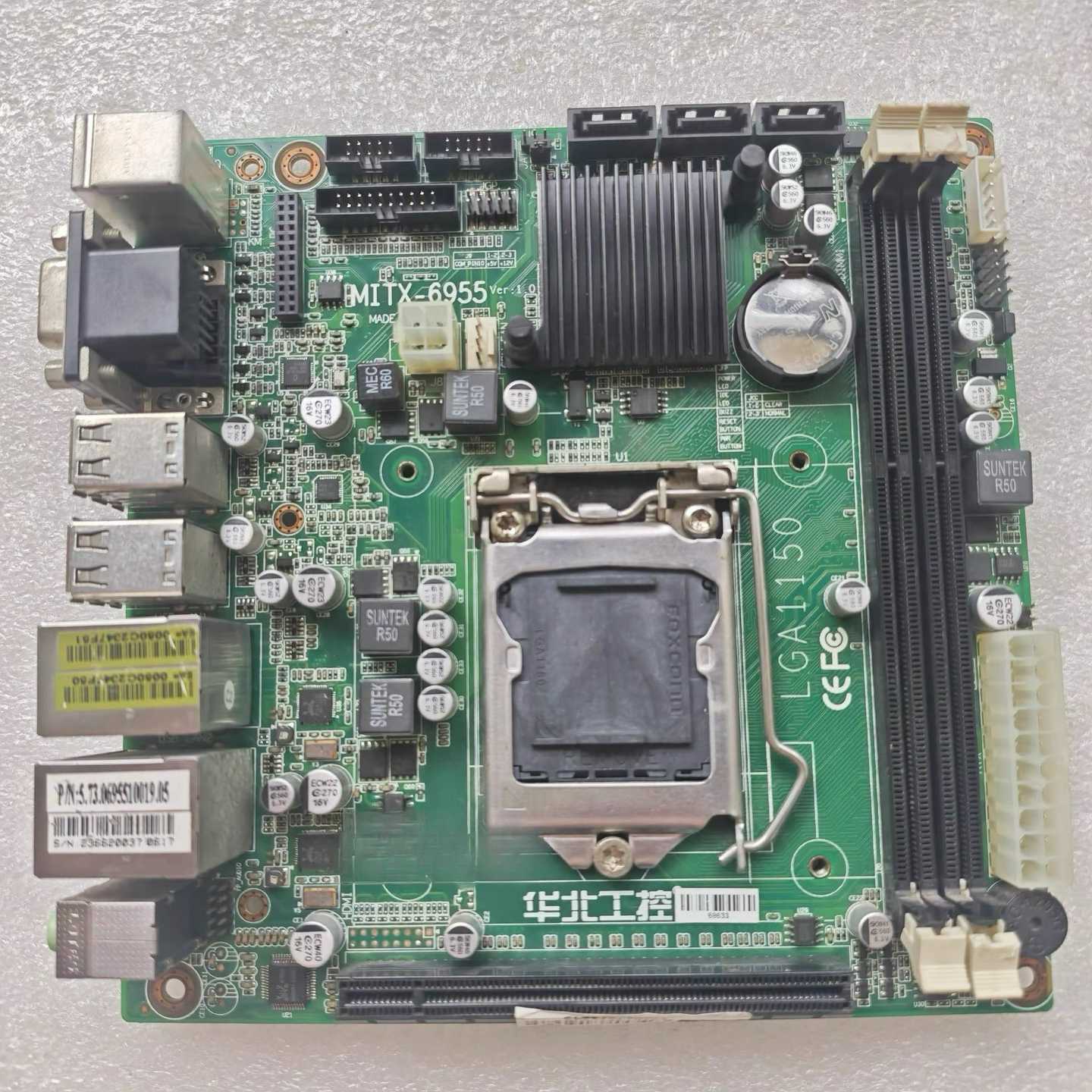 【请询价】现货华北工控 MITX-6955工业主板