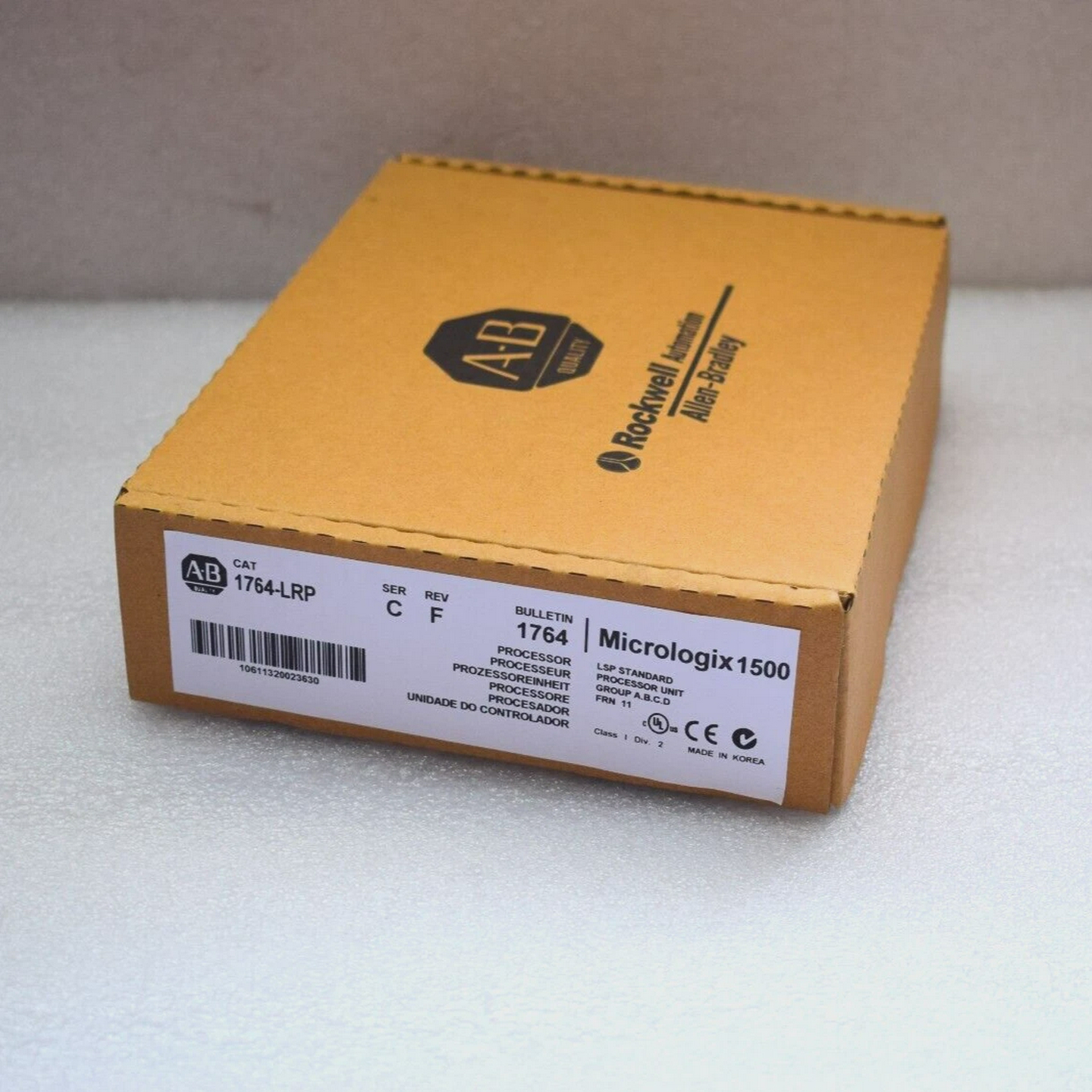 ??ALLENBRADLEY1764-LRPMICROLOGIX150014K字处理器模块1