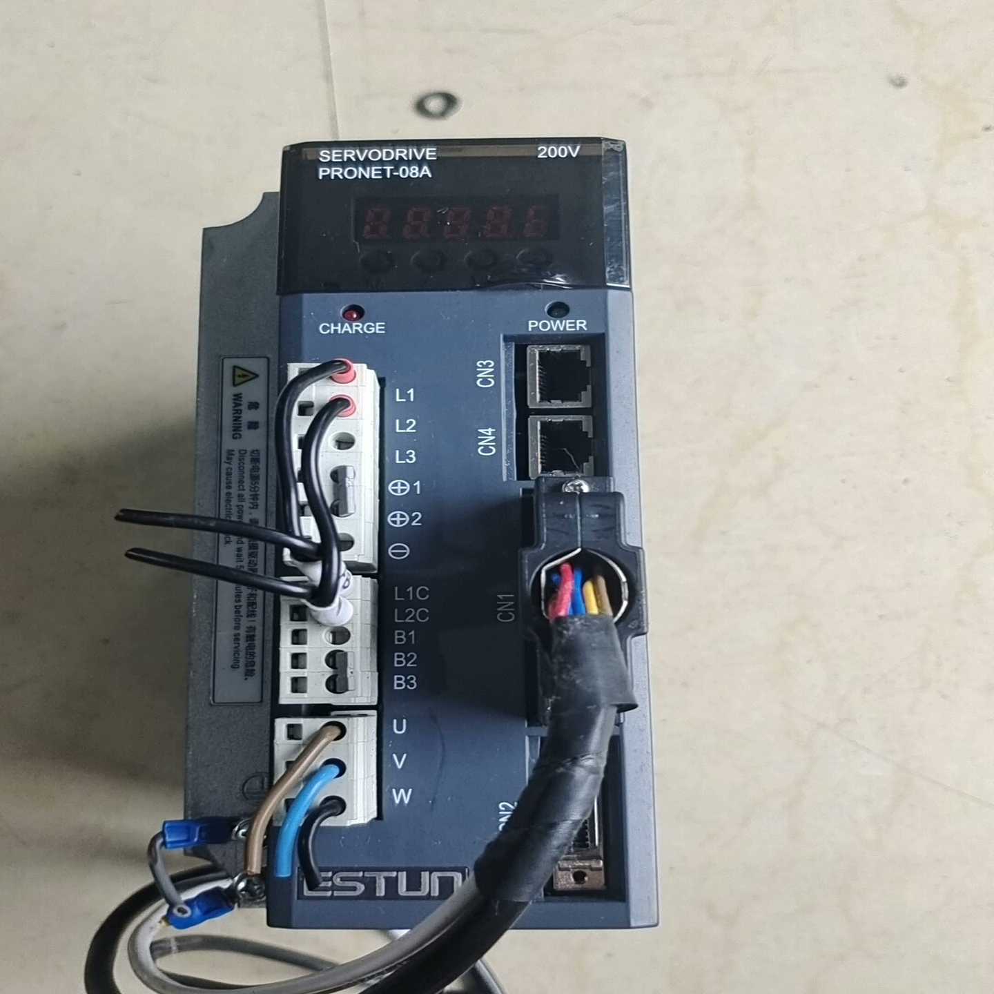 埃斯顿750w伺服驱动器一个，PRONET-08AMG，成色询价