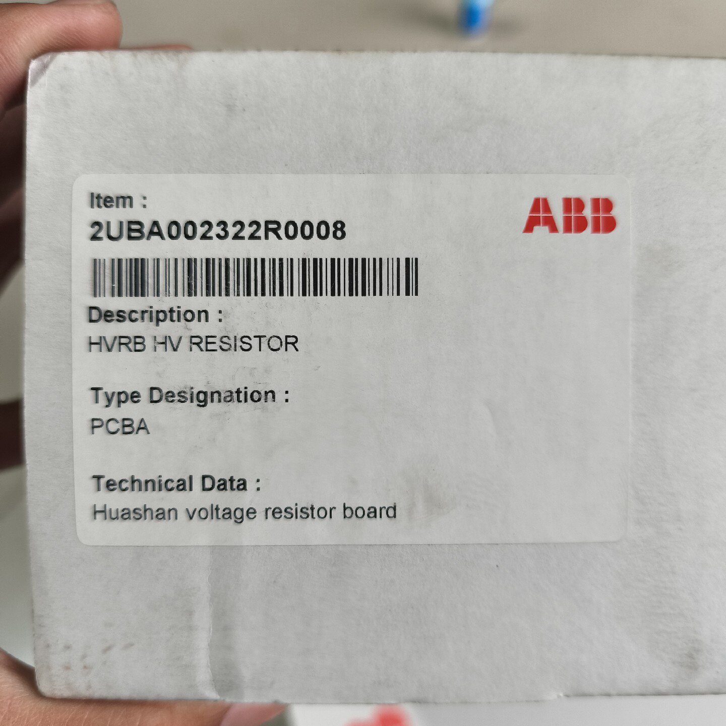 ABB变频器 ACS580MV配件2UBA002322R00--议价商品