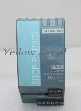 西门子6EP1333-2BA20SITOPPSU100SV/5A稳定电源输24V