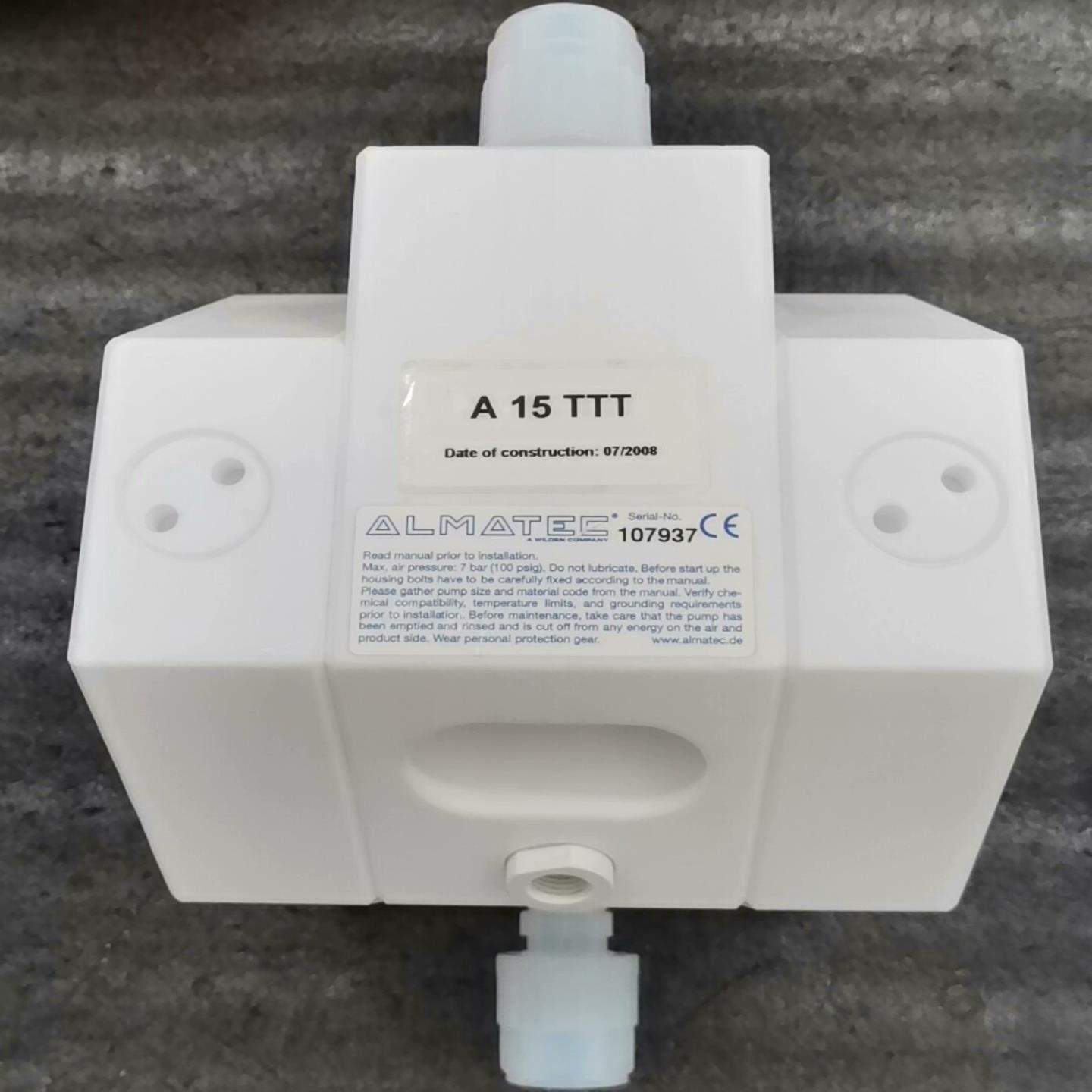 询价原装ALMATEC阿玛特克A15TTT隔膜泵实物图议价
