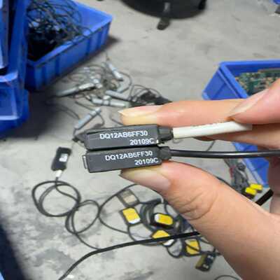 原装正品邦纳BANNER光电DQ12AB6FF30传感器，拆-议价