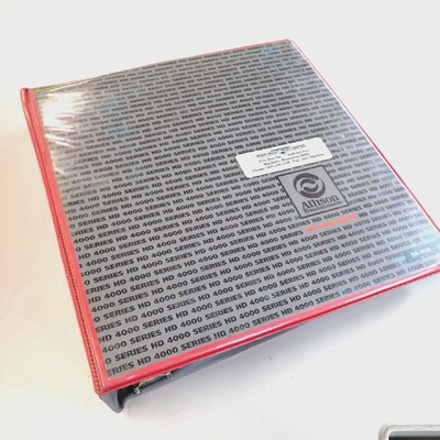 ALLISON TRANSMISSION HD 4000 SERIES SERVICE SHOP MANUAL