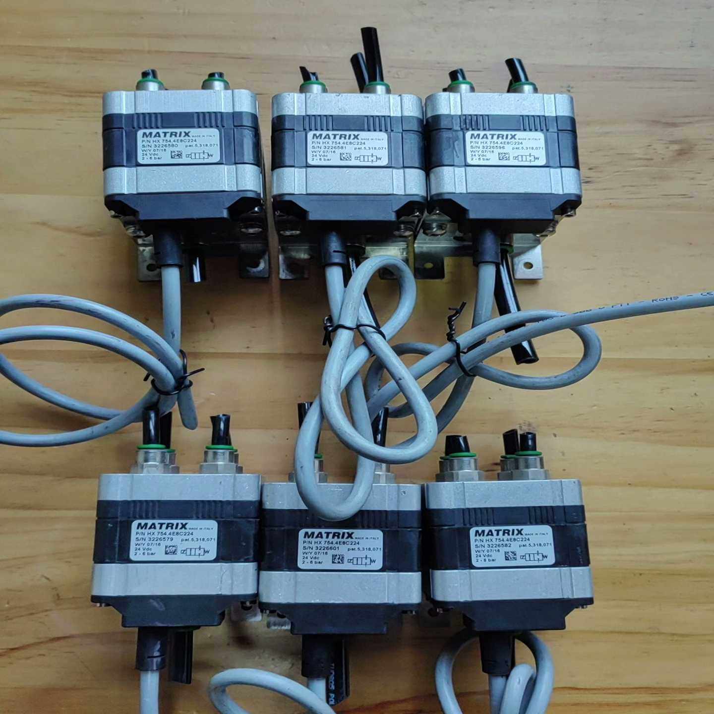 MATRIX HX754.4E8C224 电磁阀件pat(亚飞商行）
