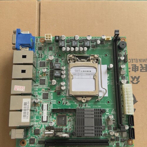 寻EITX7580工业主板DDR4支持I5I7六代七代