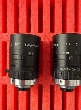 询价短波红外镜头，AZURE浩蓝SWIR8mm1:1.4