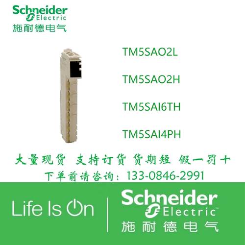 议价施耐德模拟量输出TM5SAO2L TM5SAO2H TM5SAI6TH TM5SAI4PH