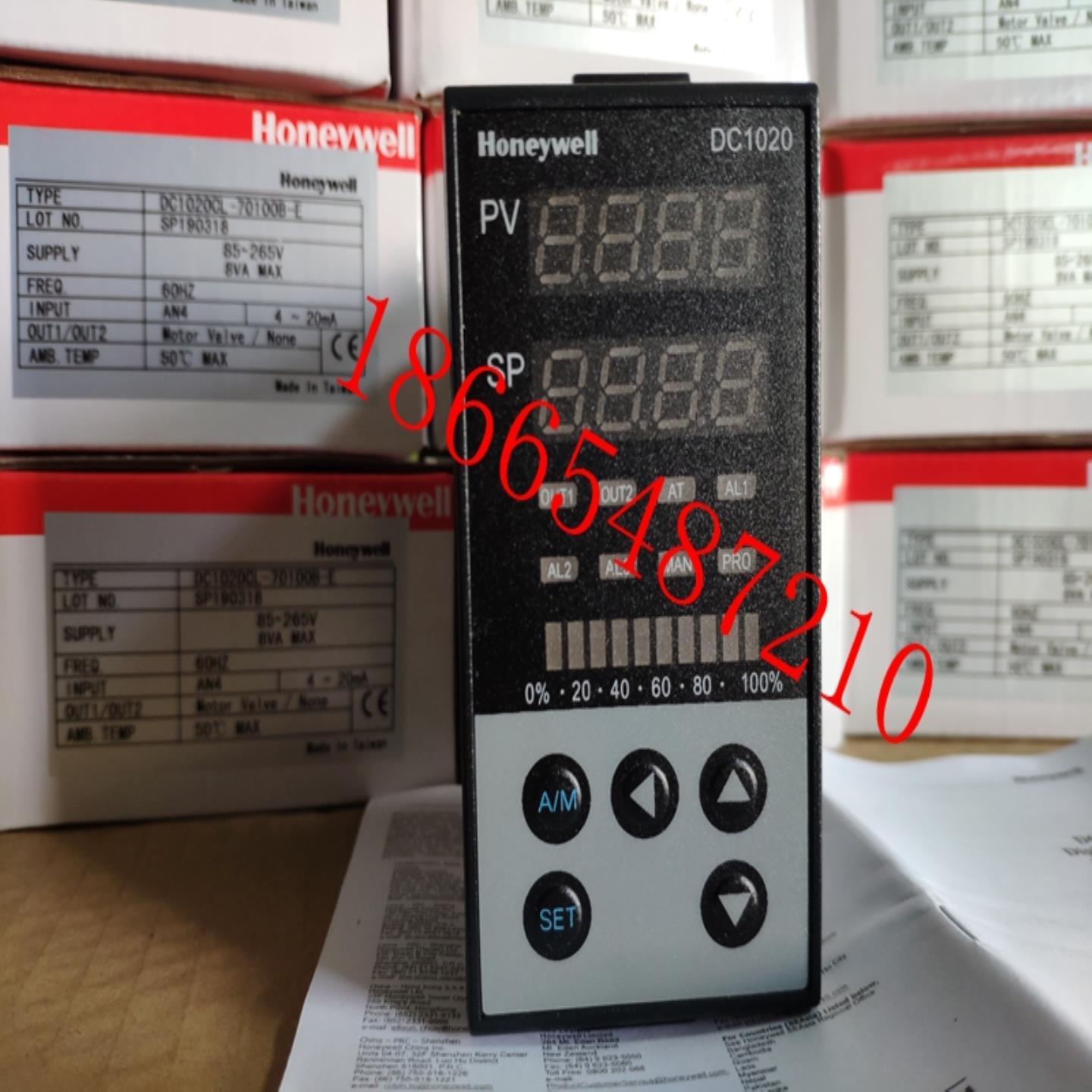 Honeywell DC1020 温控表DC1020CL-10100B-E DC1020CL-20100B-E