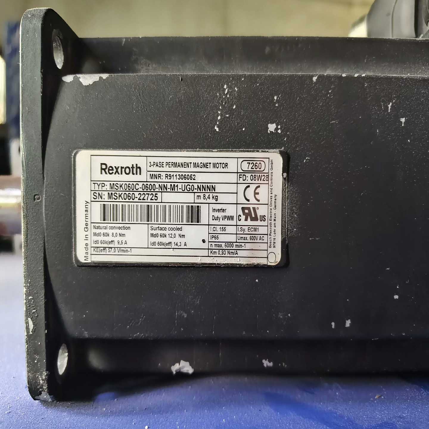 【议价】力士乐MSK060C-0600-NN-M1-UG0-NNNN