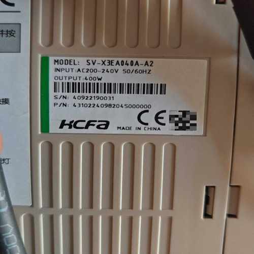 禾川伺服驱动器SV-X3EA040A-A2，400W，AC2--议价商品