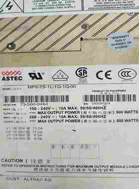【议价】ASTECMP6-2W-1L-1Q-1Q-00电源