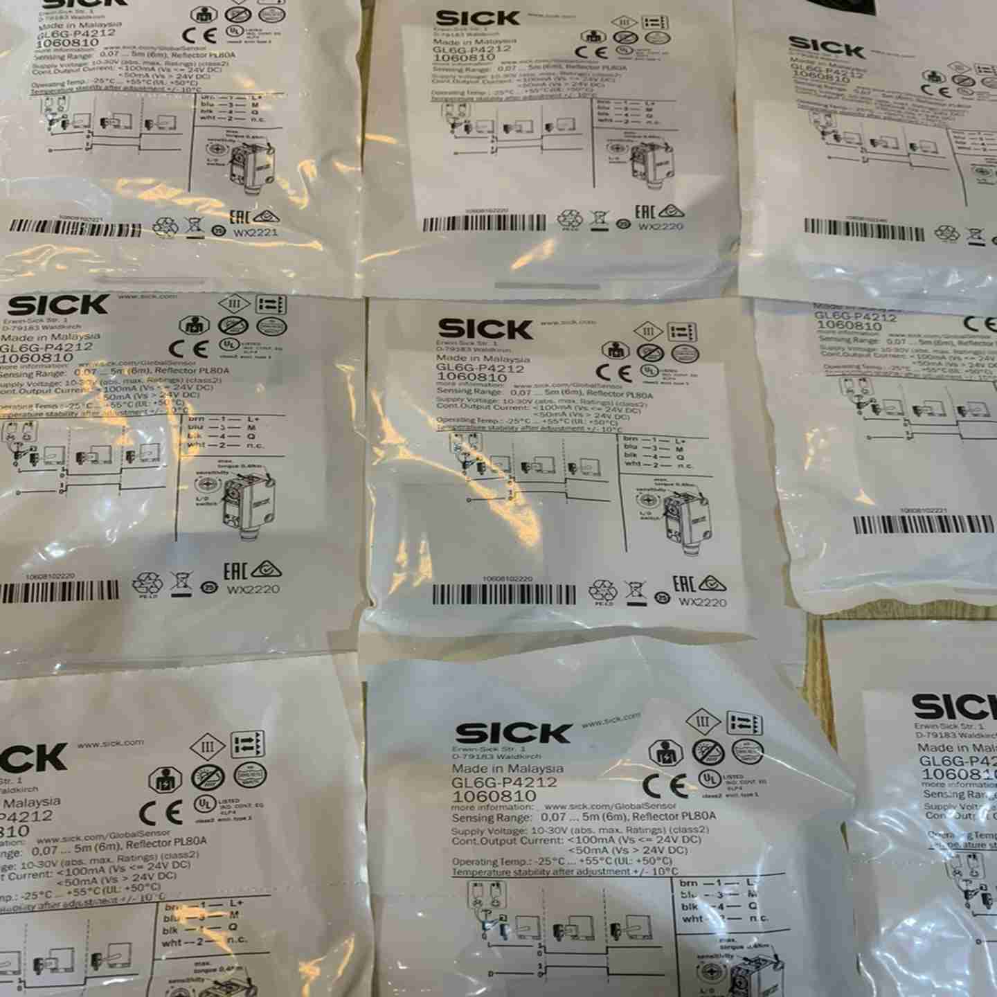 议价-SICK接插件连接线YG8U14-1U00UA3XLEAX原装全新正品M