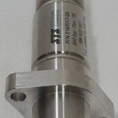 STS SUIZA PN  219701704 850 BAR REV.08 SN  522981