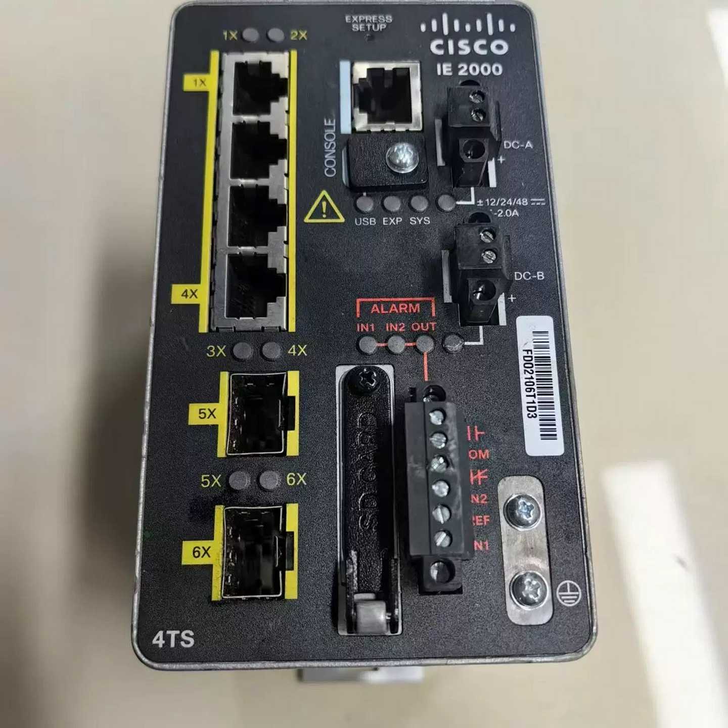 【议价】Cisco交换机模块IE-2000-4TS-BV01适用