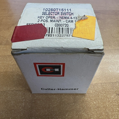 CutlerHammer(Eaton)10250T15111SelectorSwitchKeyOperat